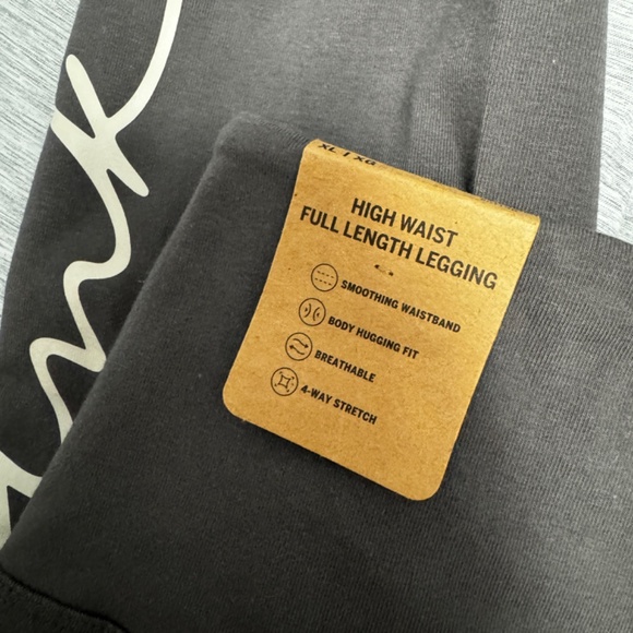 PINK by Victoria’s Secret Active Cotton High Waisted Full Length Legging NWT XL - Picture 3 of 7